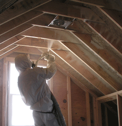Bakersville NC attic spray foam insulation