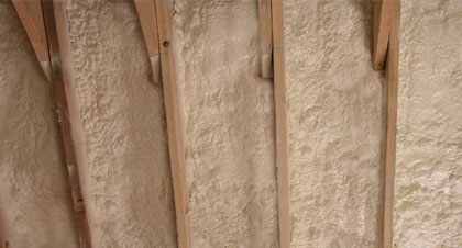 closed-cell spray foam for Bakersville applications