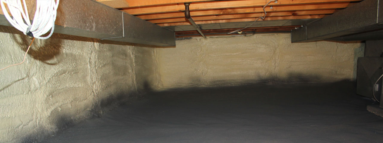 Bakersville spray foam insulation for crawl spaces